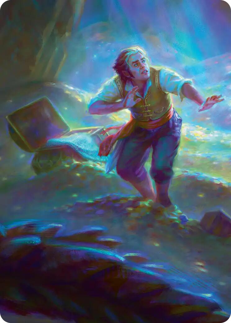 Bilbo's Burglaring Art Card (10/12) [The Hobbit Art Series] | L.A. Mood Comics and Games