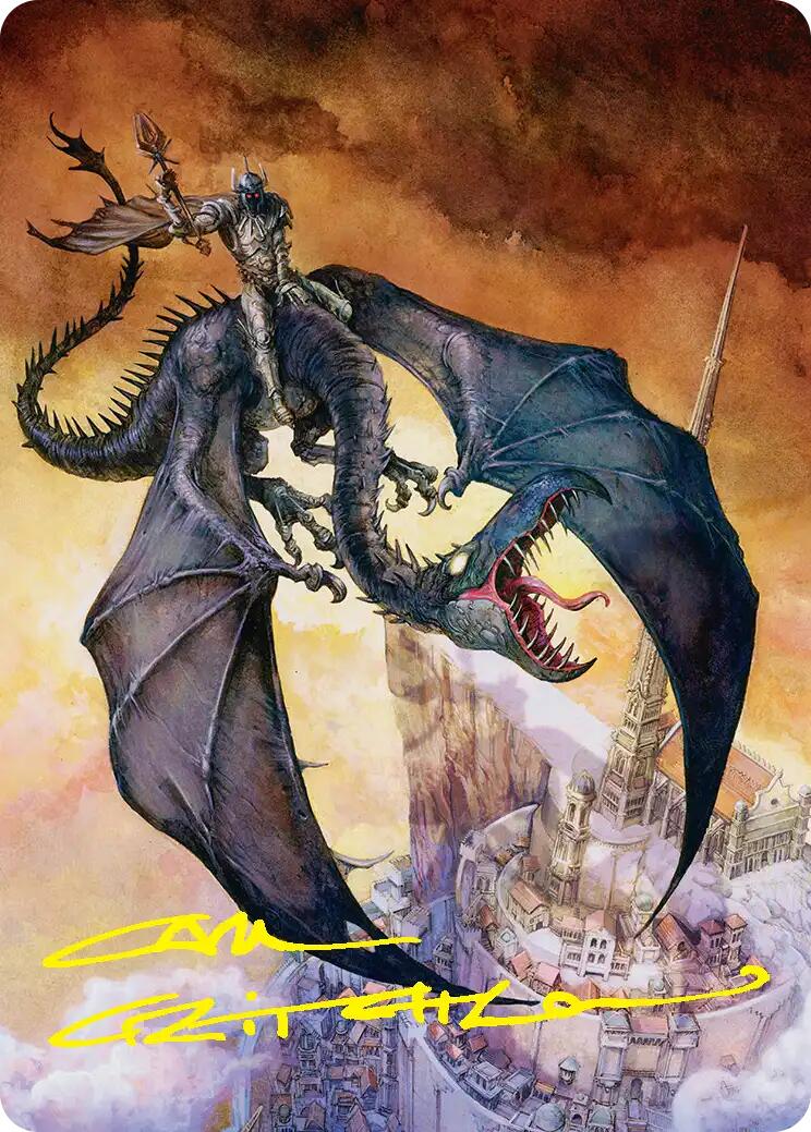 Witch-king, Bringer of Ruin Art Card (Gold-Stamped Signature) [The Hobbit Art Series] | L.A. Mood Comics and Games
