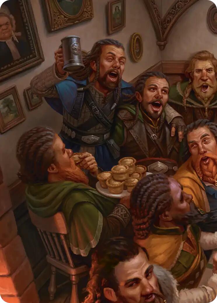 Fili and Kili, Joyous Art Card (1/12) [The Hobbit Art Series] | L.A. Mood Comics and Games