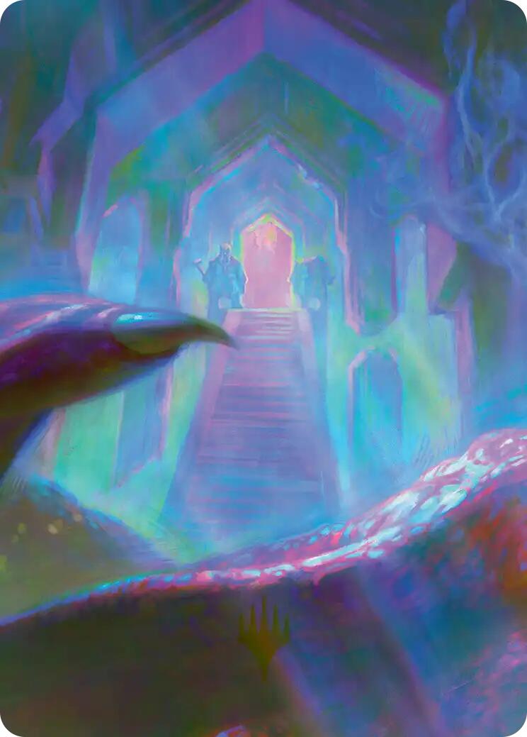 Dragon-Cursed Halls Art Card (8/12) [The Hobbit Art Series] | L.A. Mood Comics and Games