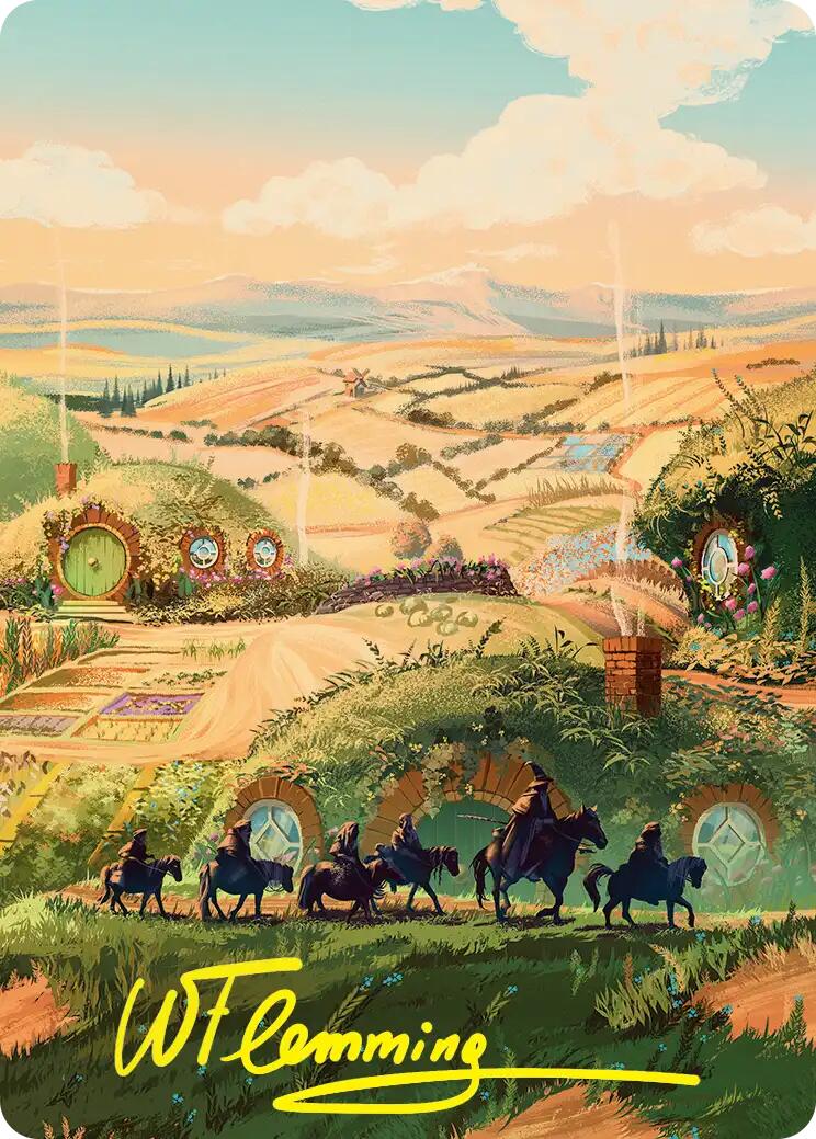 Plains Art Card (Gold-Stamped Signature) [The Hobbit Art Series] | L.A. Mood Comics and Games