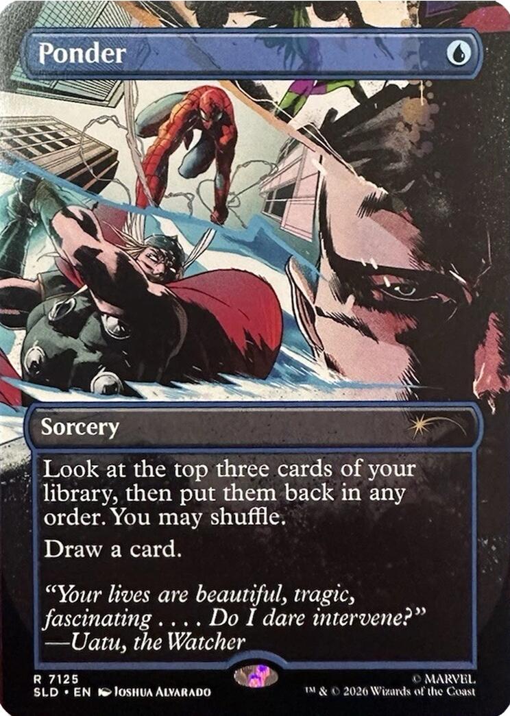 Ponder (7125) [Secret Lair Drop Series] | L.A. Mood Comics and Games
