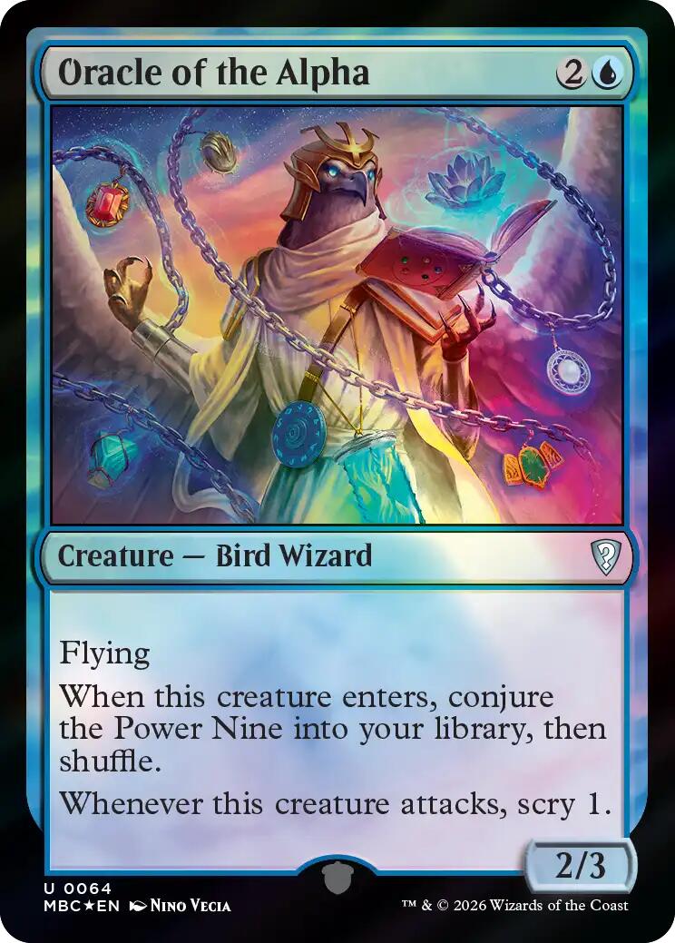 Oracle of the Alpha [Mystery Booster: Commander Edition] | L.A. Mood Comics and Games