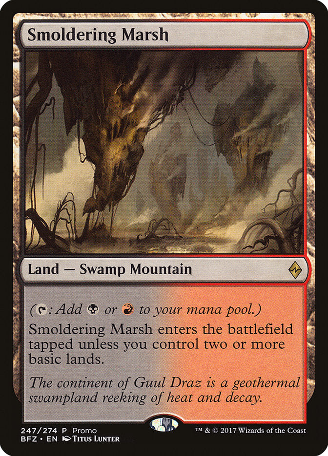 Smoldering Marsh (Promo) [Standard Showdown Promos] | L.A. Mood Comics and Games