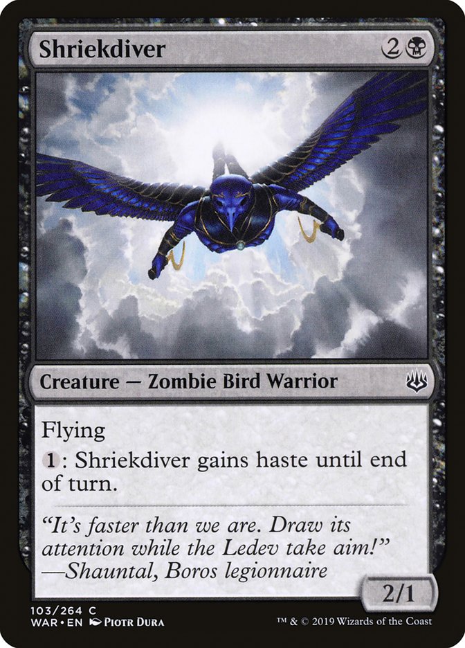 Shriekdiver [War of the Spark] | L.A. Mood Comics and Games