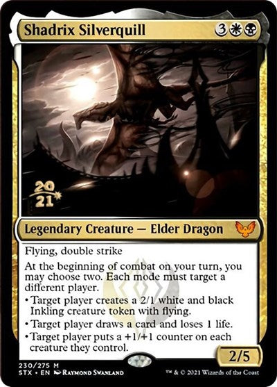 Shadrix Silverquill [Strixhaven: School of Mages Prerelease Promos] | L.A. Mood Comics and Games