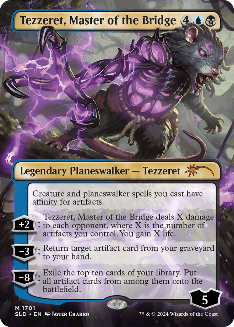 Tezzeret, Master of the Bridge (Rainbow Foil) [Secret Lair Drop Series] | L.A. Mood Comics and Games