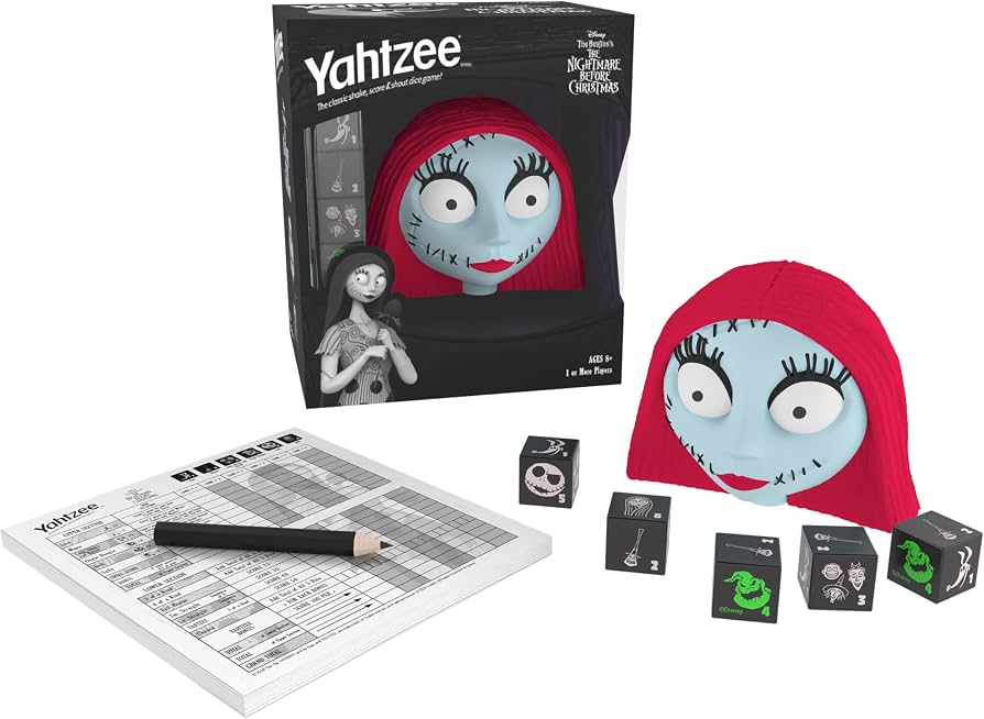 YAHTZEE: The Nightmare Before Christmas - Sally | L.A. Mood Comics and Games