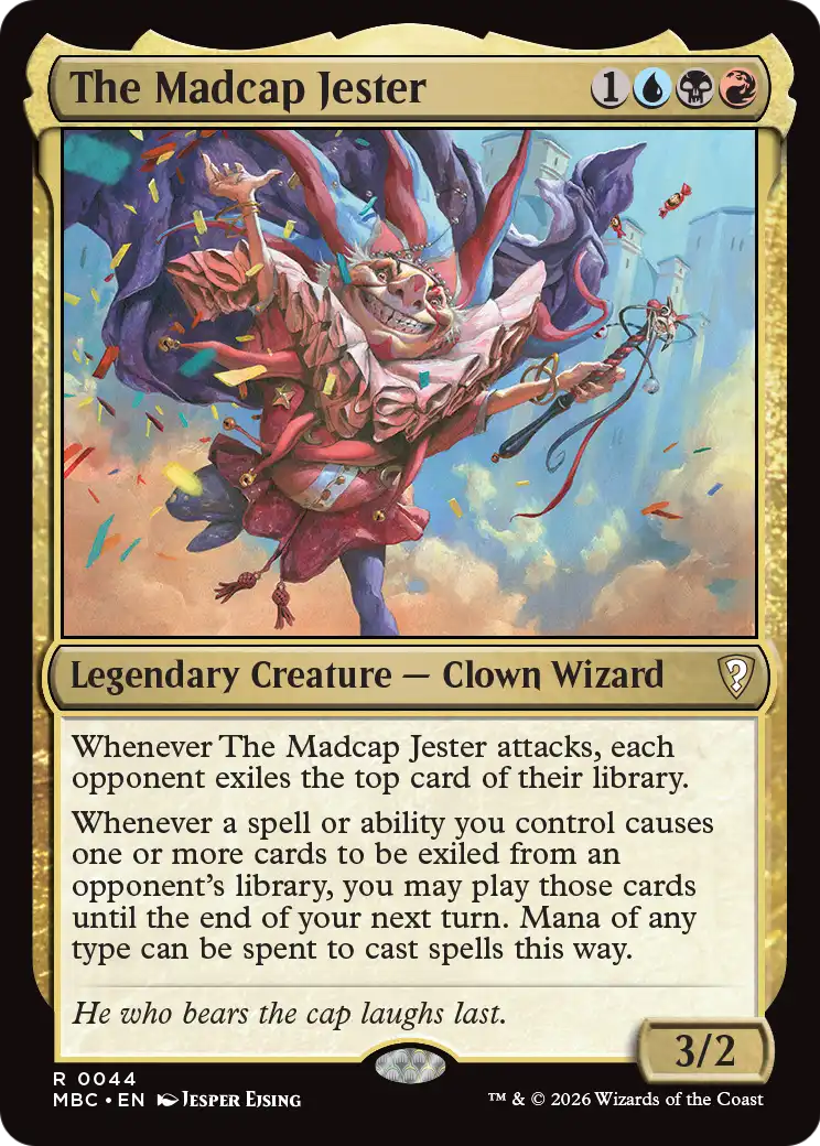 The Madcap Jester [Mystery Booster: Commander Edition] | L.A. Mood Comics and Games