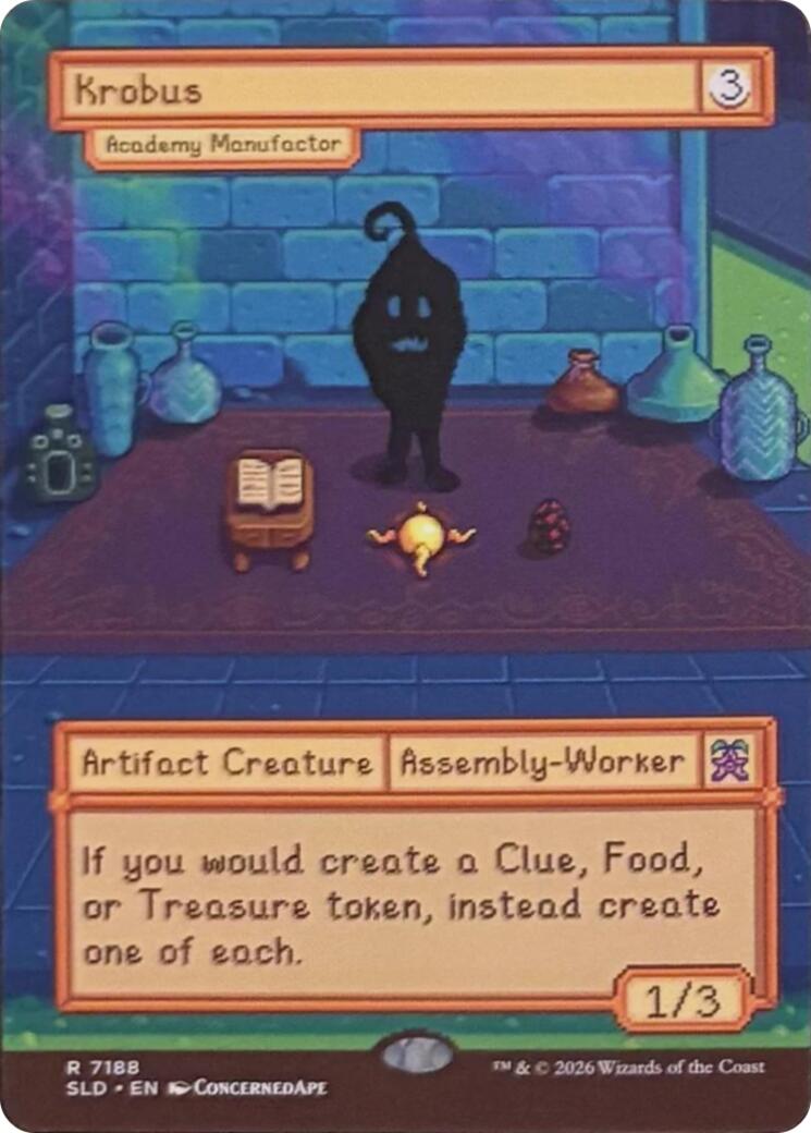 Krobus - Academy Manufactor [Secret Lair Drop Series] | L.A. Mood Comics and Games