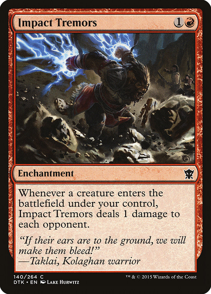 Impact Tremors [Dragons of Tarkir] | L.A. Mood Comics and Games