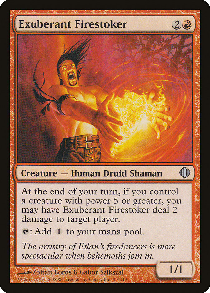 Exuberant Firestoker [Shards of Alara] | L.A. Mood Comics and Games