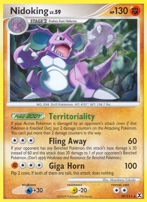 Nidoking (29/111) [Platinum: Rising Rivals] | L.A. Mood Comics and Games