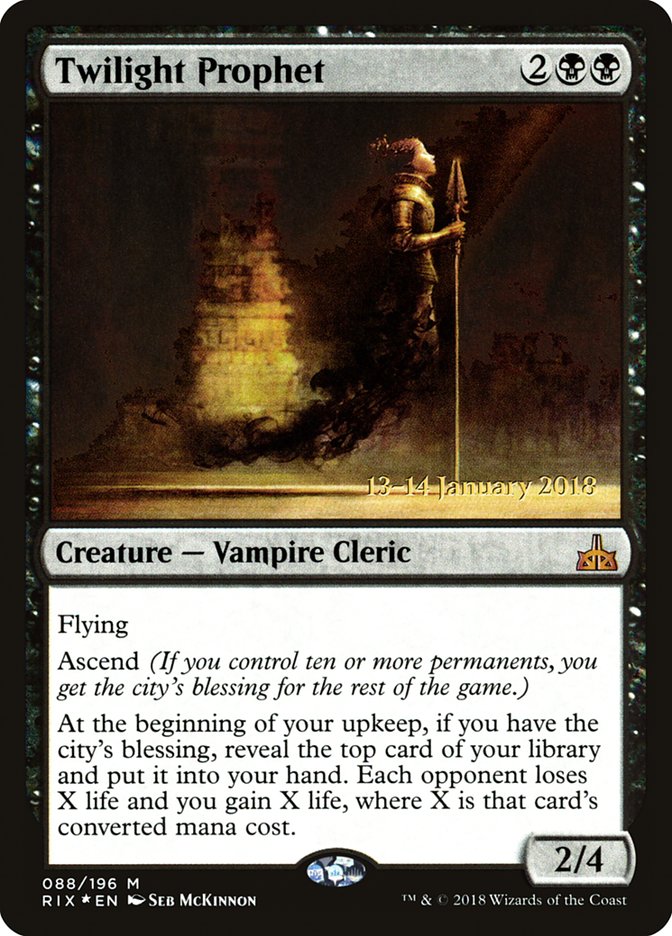 Twilight Prophet [Rivals of Ixalan Prerelease Promos] | L.A. Mood Comics and Games