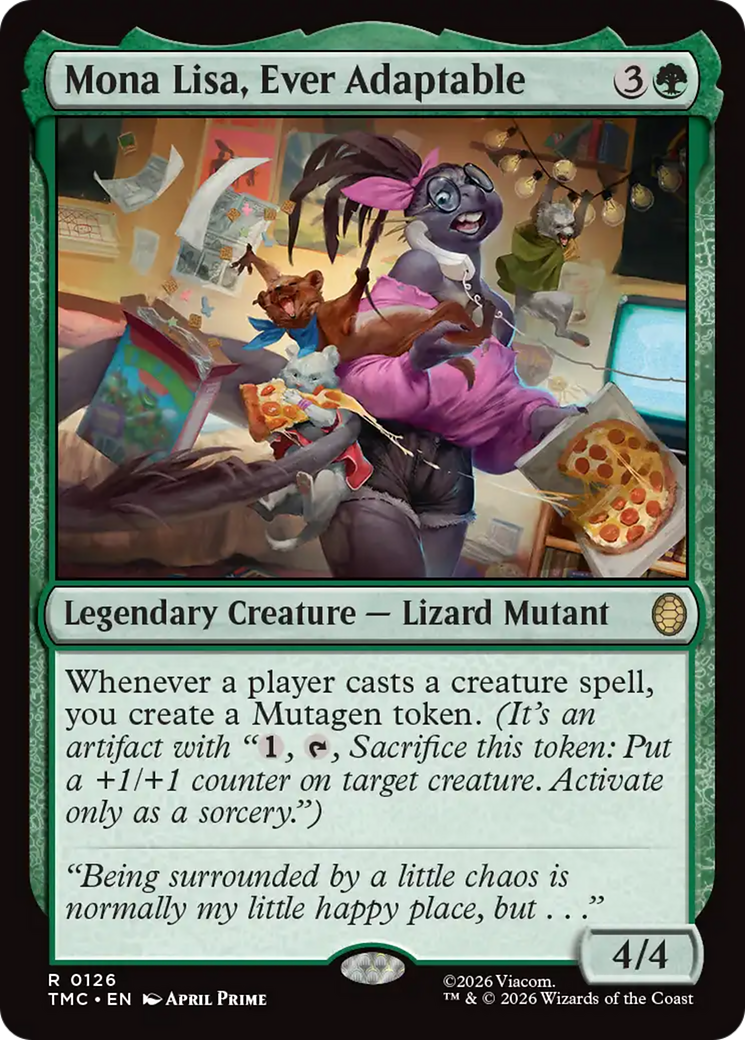 Mona Lisa, Ever Adaptable [Teenage Mutant Ninja Turtles Commander] | L.A. Mood Comics and Games