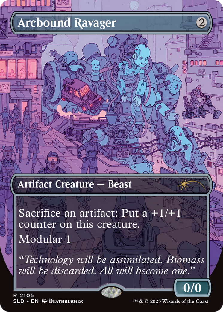 Arcbound Ravager (2105) (Galaxy Foil) [Secret Lair Drop Series] | L.A. Mood Comics and Games