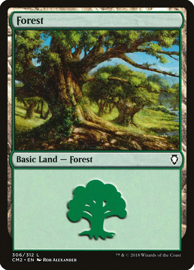 Forest (306) [Commander Anthology Volume II] | L.A. Mood Comics and Games