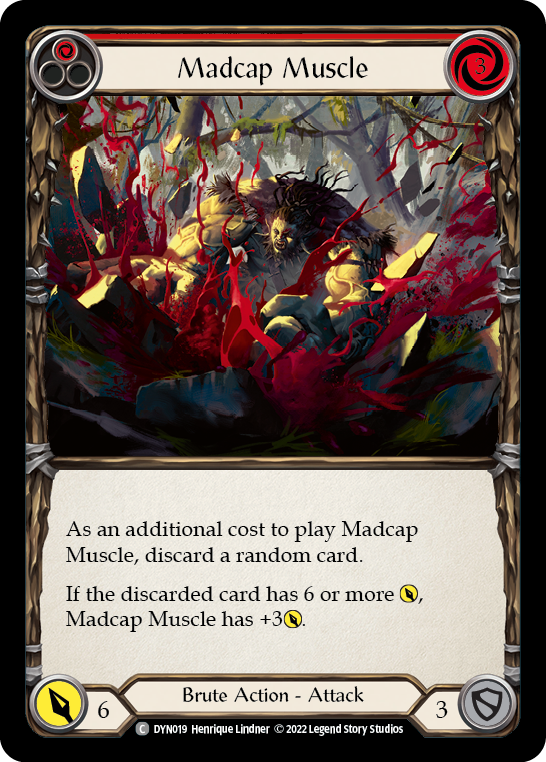 Madcap Muscle (Red) [DYN019] (Dynasty) | L.A. Mood Comics and Games