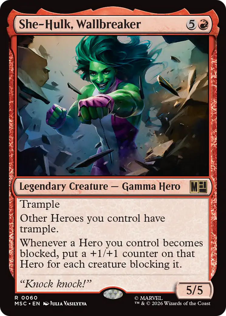 She-Hulk, Wallbreaker [Marvel Super Heroes Commander] | L.A. Mood Comics and Games