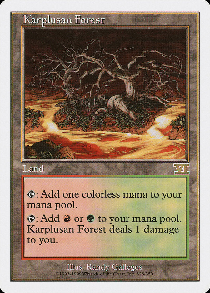 Karplusan Forest [Classic Sixth Edition] | L.A. Mood Comics and Games