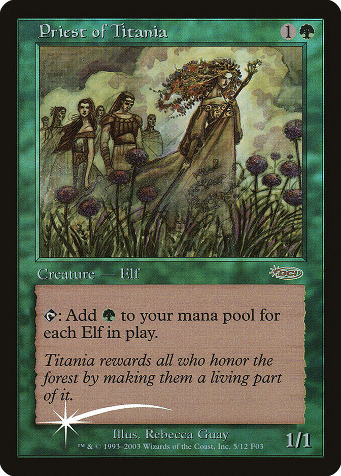 Priest of Titania [Friday Night Magic 2003] | L.A. Mood Comics and Games