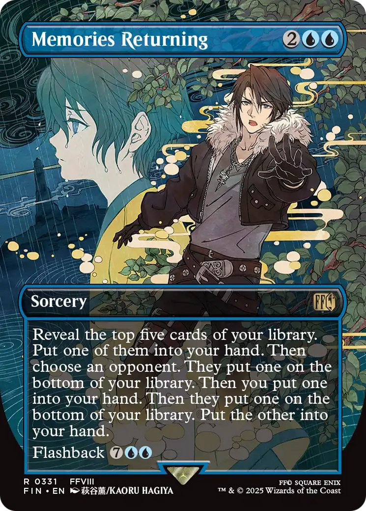 Memories Returning (Borderless) [FINAL FANTASY] | L.A. Mood Comics and Games