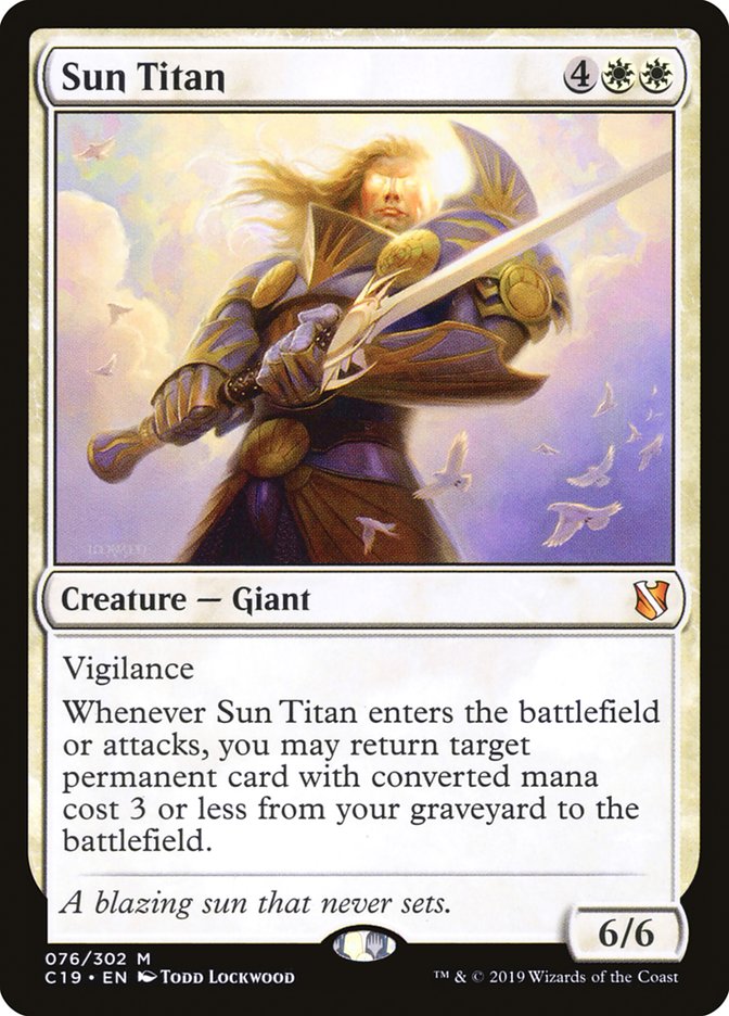 Sun Titan [Commander 2019] | L.A. Mood Comics and Games