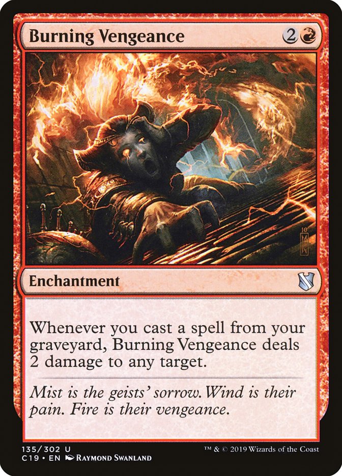 Burning Vengeance [Commander 2019] | L.A. Mood Comics and Games