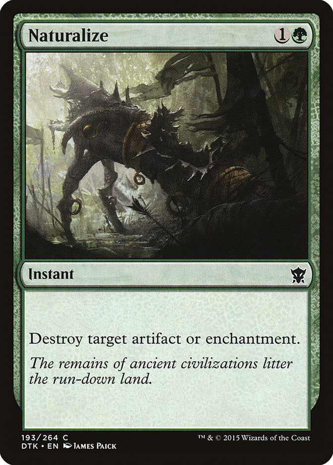 Naturalize [Dragons of Tarkir] | L.A. Mood Comics and Games