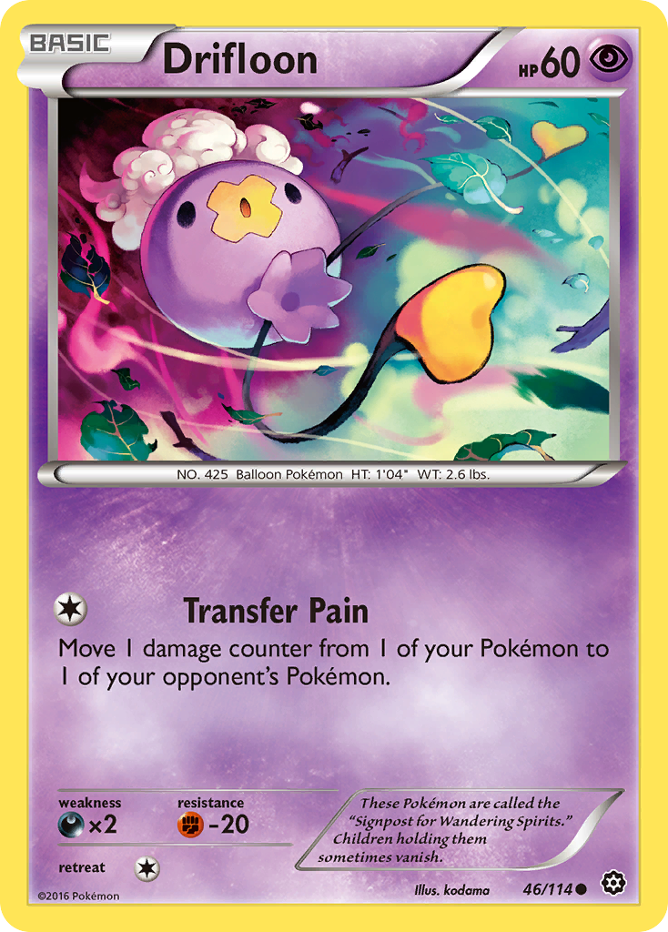 Drifloon (46/114) [XY: Steam Siege] | L.A. Mood Comics and Games