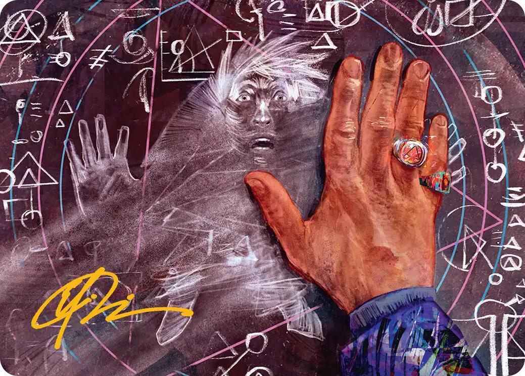 Solve for Disappointment Art Card (Gold-Stamped Signature) [Reality Fracture Art Series] | L.A. Mood Comics and Games
