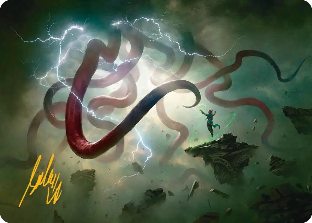 Omnipresence Art Card (Gold-Stamped Signature) [Reality Fracture Art Series] | L.A. Mood Comics and Games