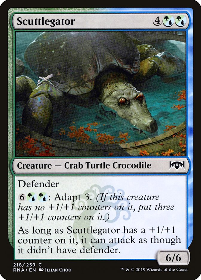 Scuttlegator [Ravnica Allegiance] | L.A. Mood Comics and Games