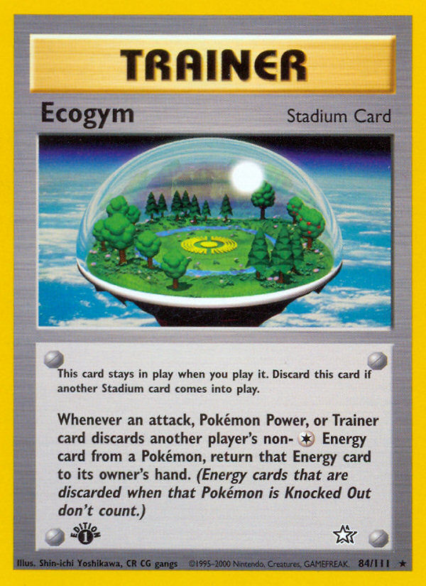 Ecogym (84/111) [Neo Genesis 1st Edition] | L.A. Mood Comics and Games