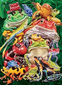 Puzzle 1000 Frog Business | L.A. Mood Comics and Games