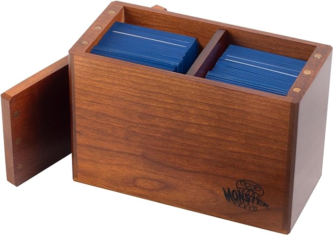 Monster Single Wooden Deck Box 250ct - Cherry | L.A. Mood Comics and Games