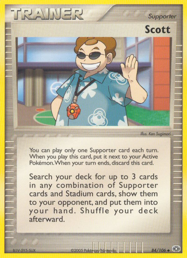 Scott (84/106) [EX: Emerald] | L.A. Mood Comics and Games