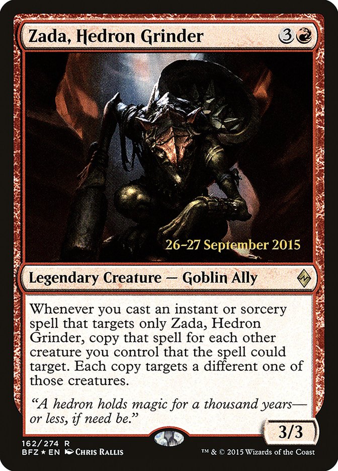 Zada, Hedron Grinder [Battle for Zendikar Prerelease Promos] | L.A. Mood Comics and Games