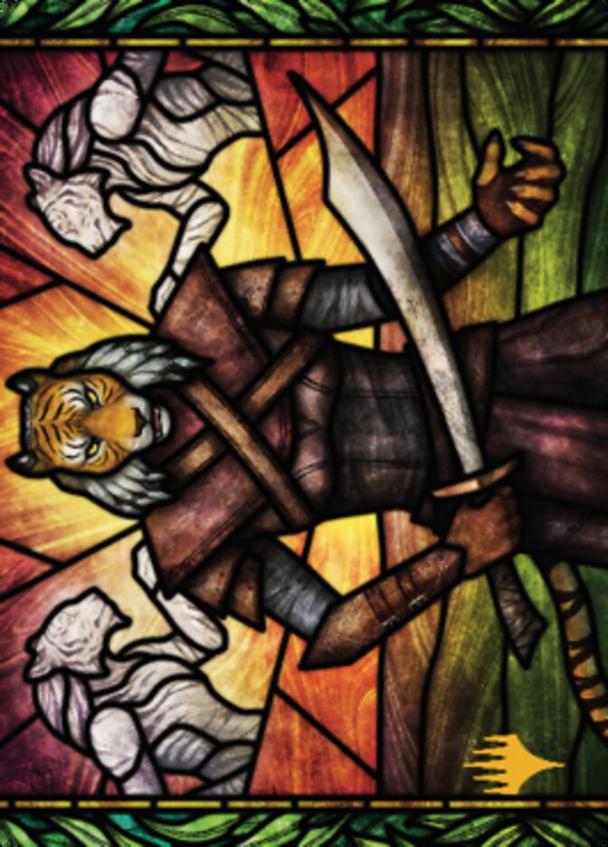 Zar Ojanen, Scion of Efrava Art Card (Gold-Stamped Signature) [Dominaria United Art Series] | L.A. Mood Comics and Games