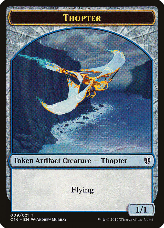 Goat // Thopter Double-Sided Token [Commander 2016 Tokens] | L.A. Mood Comics and Games