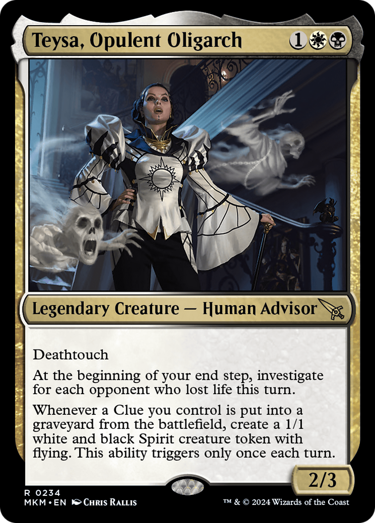 Teysa, Opulent Oligarch [Murders at Karlov Manor] | L.A. Mood Comics and Games