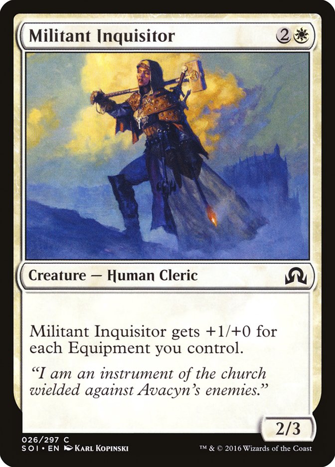 Militant Inquisitor [Shadows over Innistrad] | L.A. Mood Comics and Games