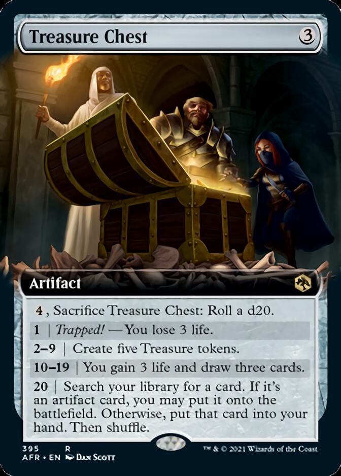 Treasure Chest (Extended Art) [Dungeons & Dragons: Adventures in the Forgotten Realms] | L.A. Mood Comics and Games