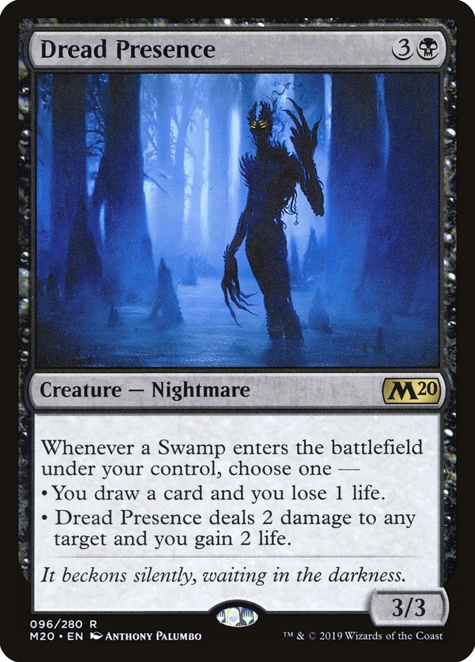Dread Presence [Core Set 2020] | L.A. Mood Comics and Games