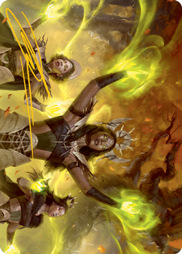Dawnhart Wardens Art Card (Gold-Stamped Signature) [Innistrad: Midnight Hunt Art Series] | L.A. Mood Comics and Games