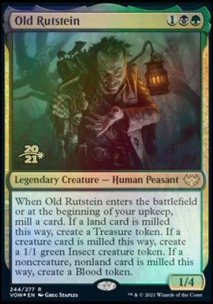 Old Rutstein [Innistrad: Crimson Vow Prerelease Promos] | L.A. Mood Comics and Games