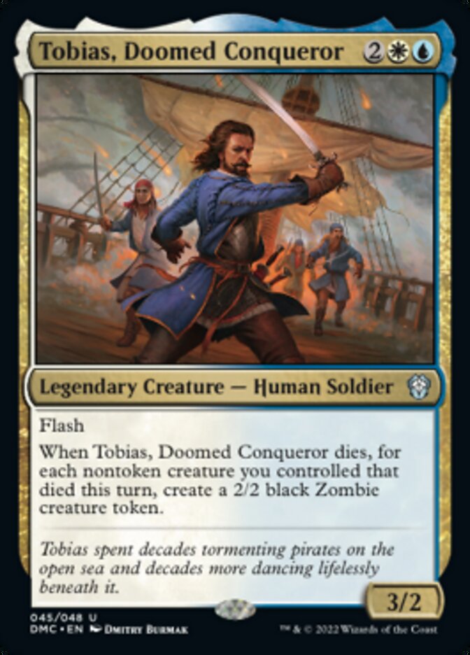 Tobias, Doomed Conqueror [Dominaria United Commander] | L.A. Mood Comics and Games