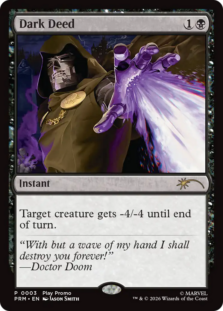 Dark Deed [Standard Showdown Promos] | L.A. Mood Comics and Games
