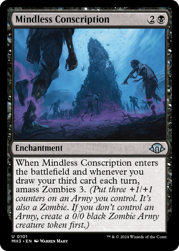 Mindless Conscription [Modern Horizons 3] | L.A. Mood Comics and Games