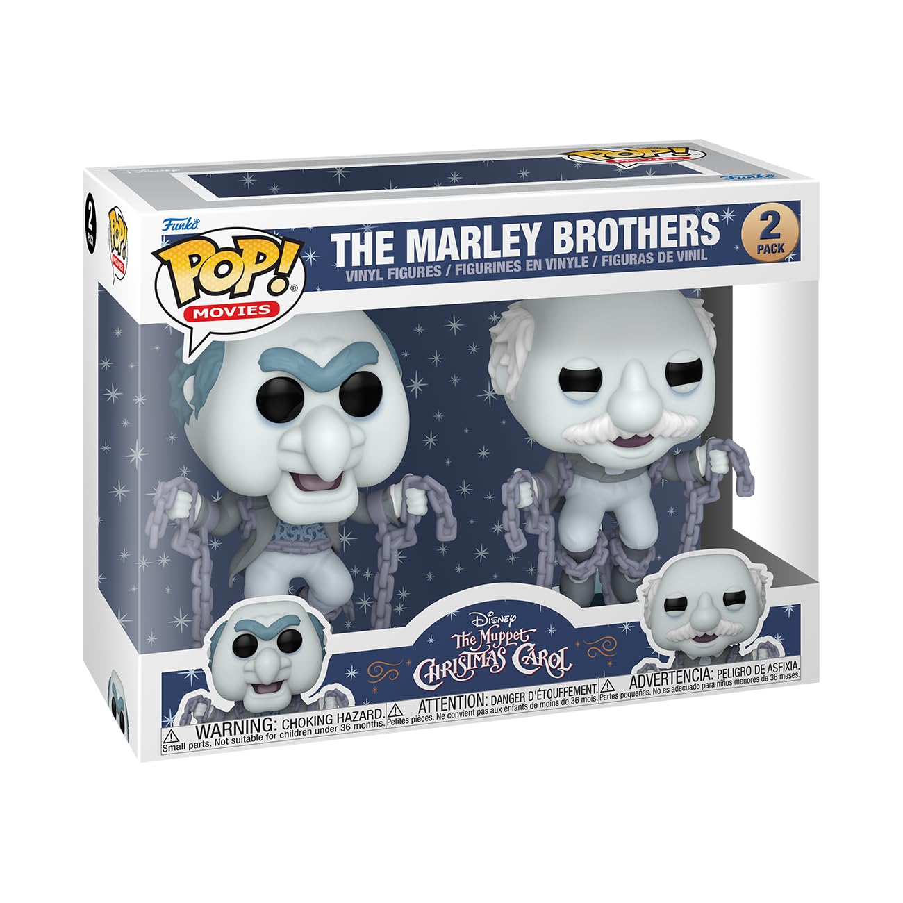 Pop Vinyl - Muppet Christmas Carol - The Marley Brothers | L.A. Mood Comics and Games